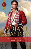 Chivalrous Captain, Rebel Mistress by Diane Gaston