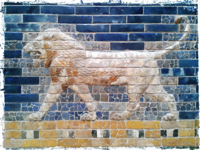 Lion from the Ishtar Gate, Pergamon Museum, Berlin