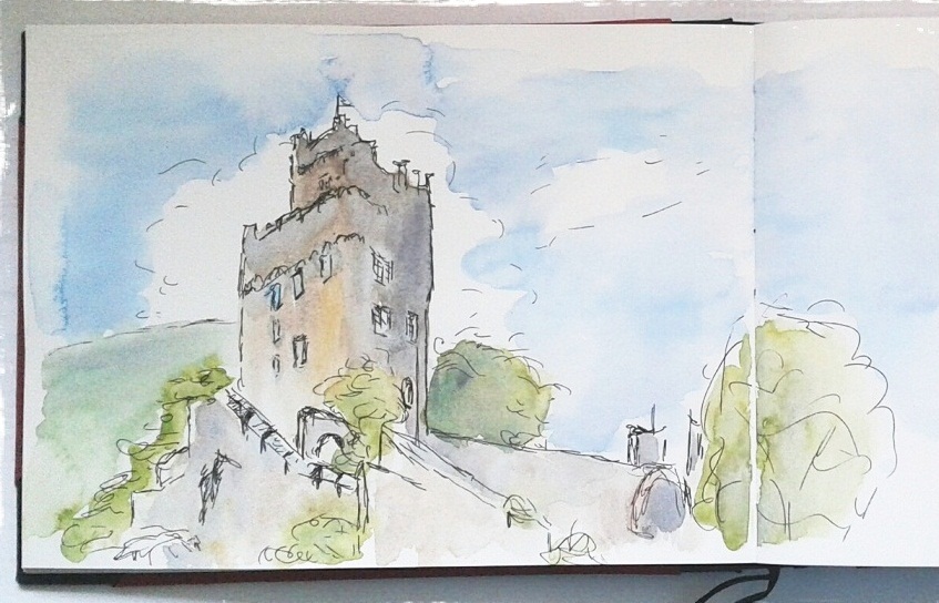 A sketch of Castle Sooneck