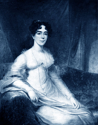 Judith Montefiore, Moses's wife. Some of her diaries survive, including the first six months of her marriage in 1812. In 1846 she published the first Jewish cookbook in English. Image via Wikimedia Commons.