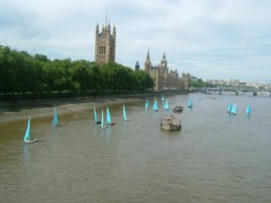 sailing race on the Thames