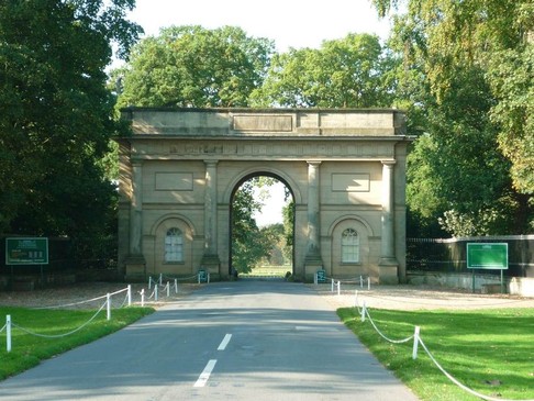 Gates to Harewood House